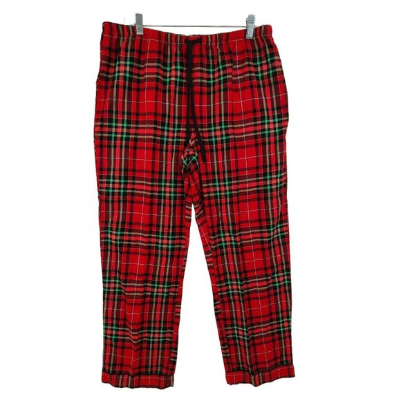 Wondershop NWT Women's Pajama Set Red Plaid Size  M - Picture 10 of 16